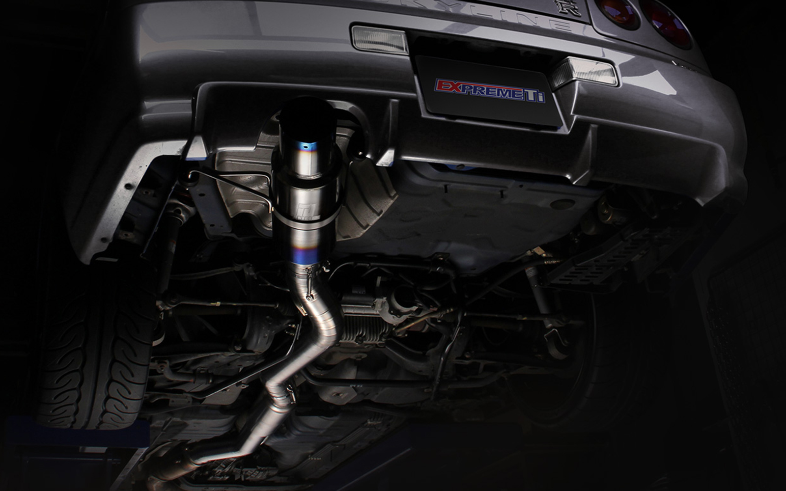 FULL TITANIUM MUFFLER EXPREME Ti GT-R BNR34